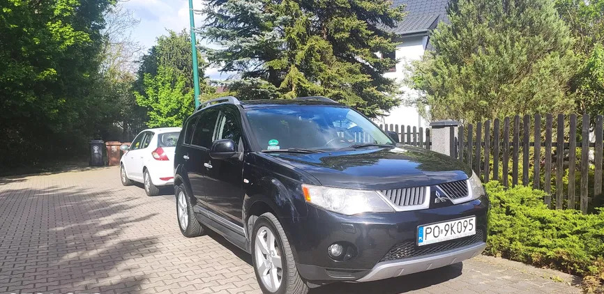 mitsubishi outlander lubuskie Mitsubishi Outlander cena 23899 przebieg: 252387, rok produkcji 2009 z Młynary